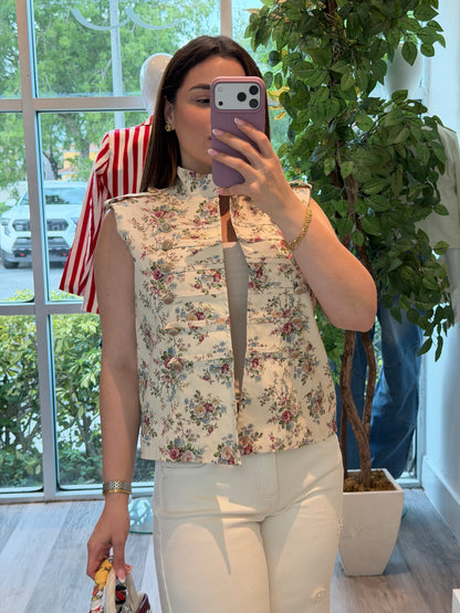 Blossom Napoleon Vest
