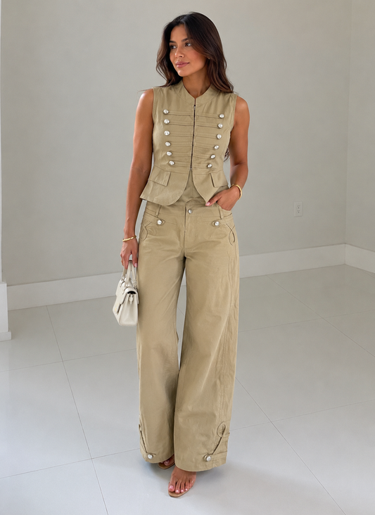 Napoleón strech pant set