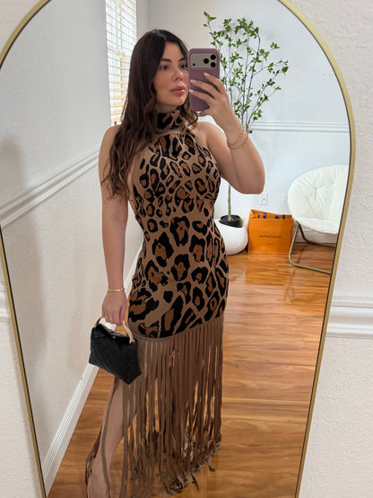 Savanna Fringe dress