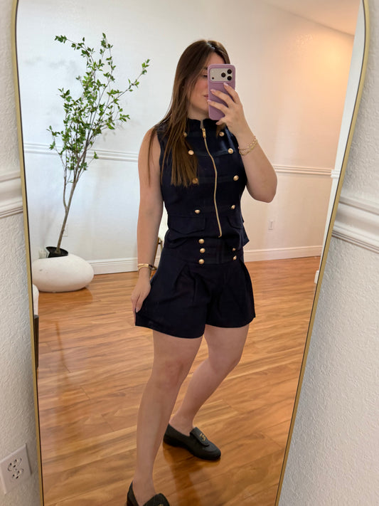 Elite navy set