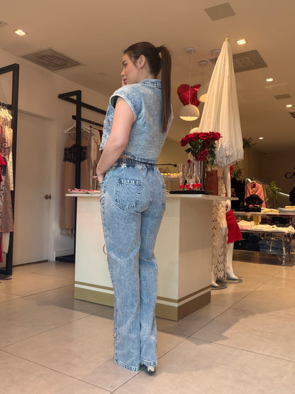 Elegancia en denim