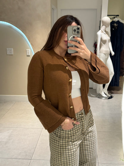 Brown Cardigan