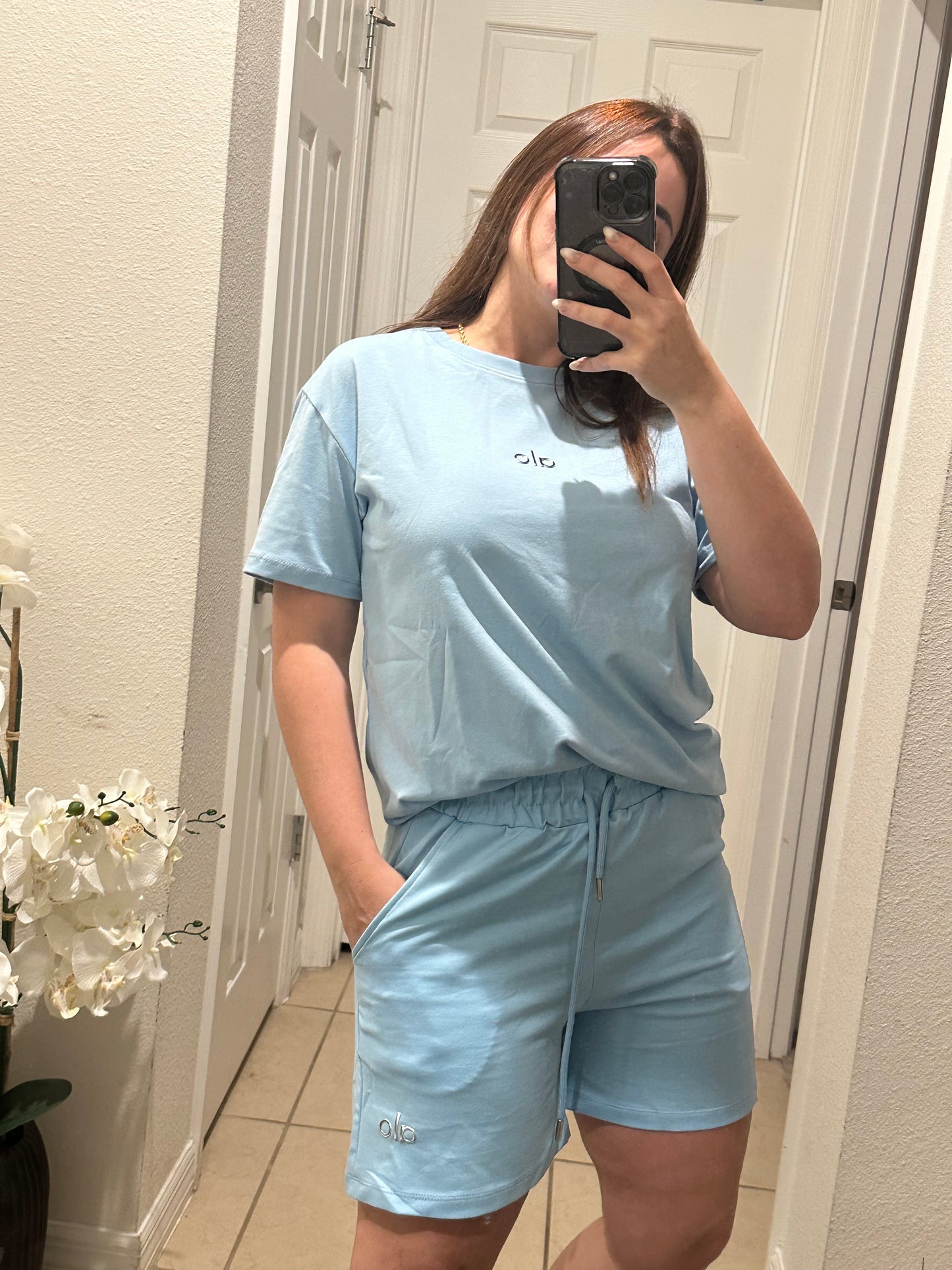 Short comfy set