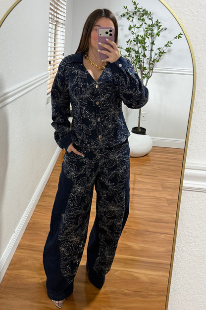 Glow denim set