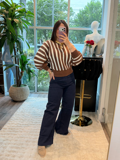 Brown Sweter