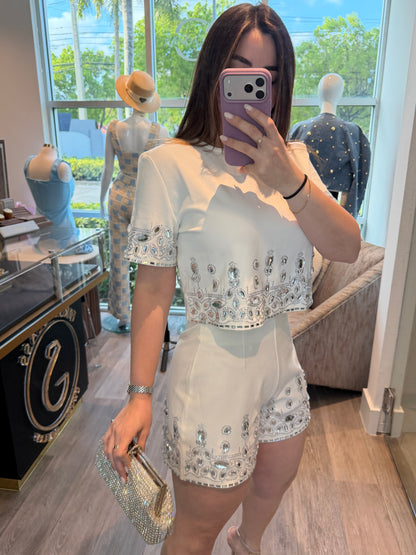 White Crystal Set