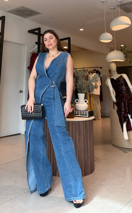 Denim Jumpsuits Paola