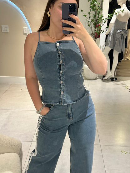 Leidy Denim Set