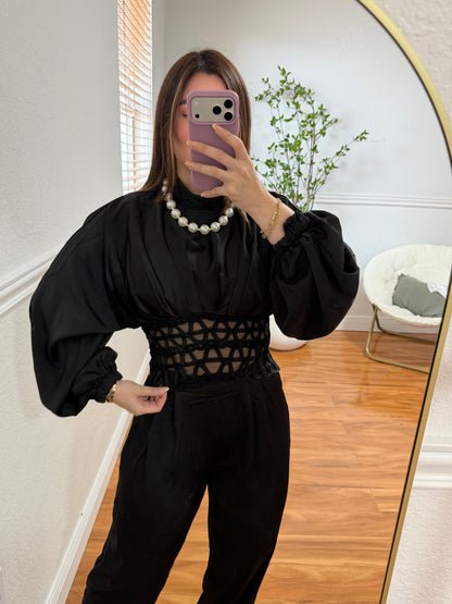 Black elegant set