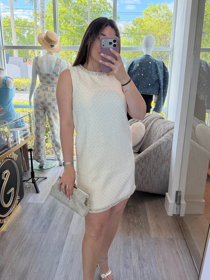 White elegant dress