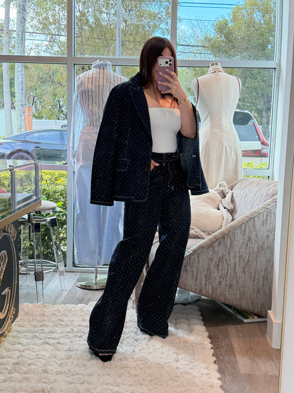 Diamond blazer set