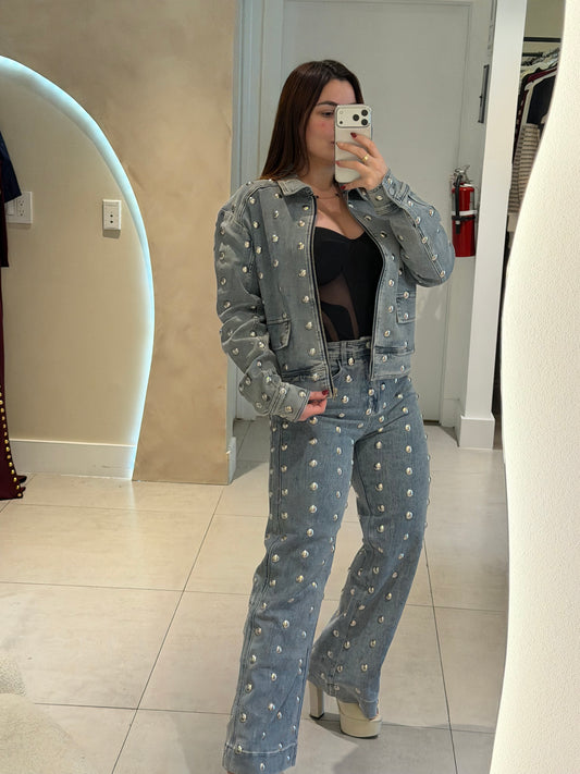 Denim Jacket set