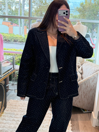 Diamond blazer set