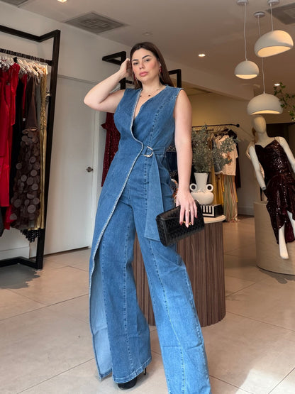 Denim Jumpsuits Paola