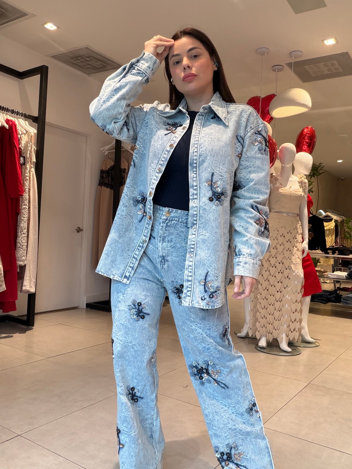 Denim set