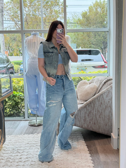 Ailed Cardigan denim