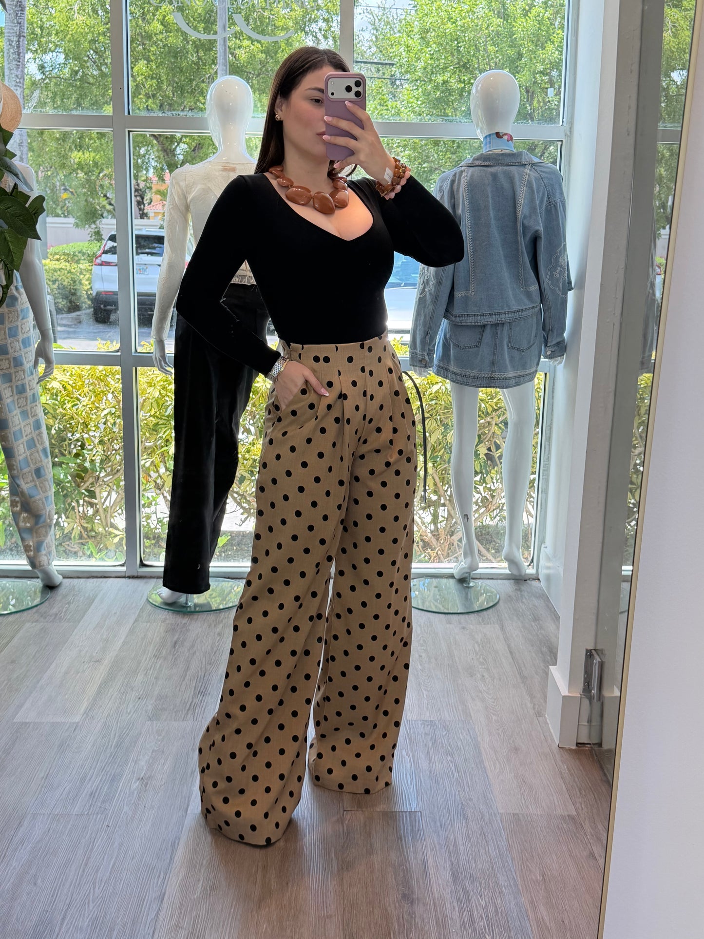 Polka dots pant