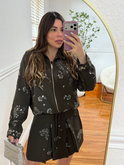 Skirt jacket set
