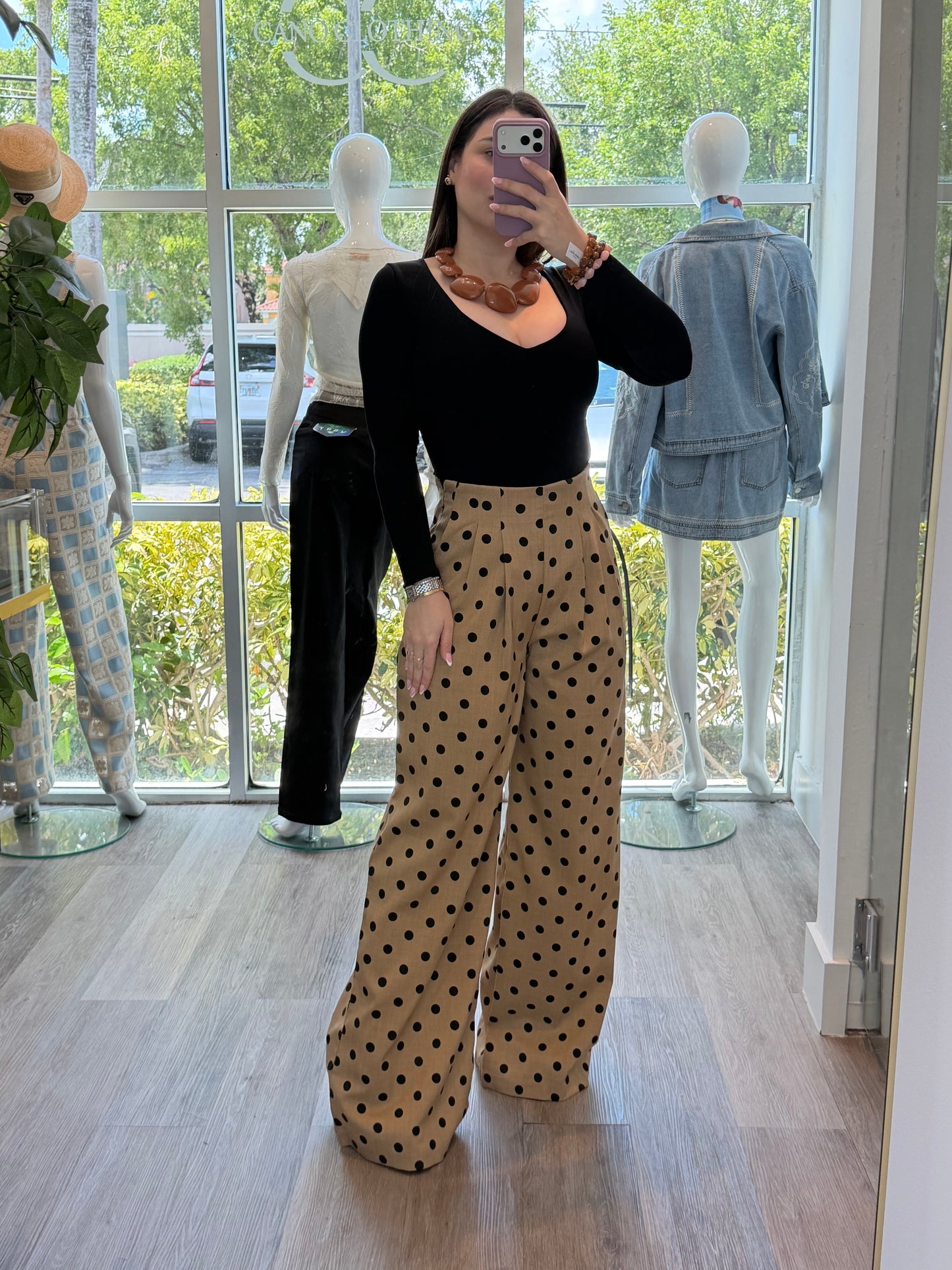 Polka dots pant