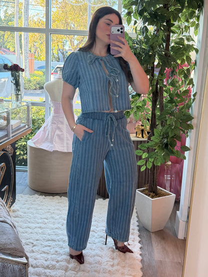 Clara denim set