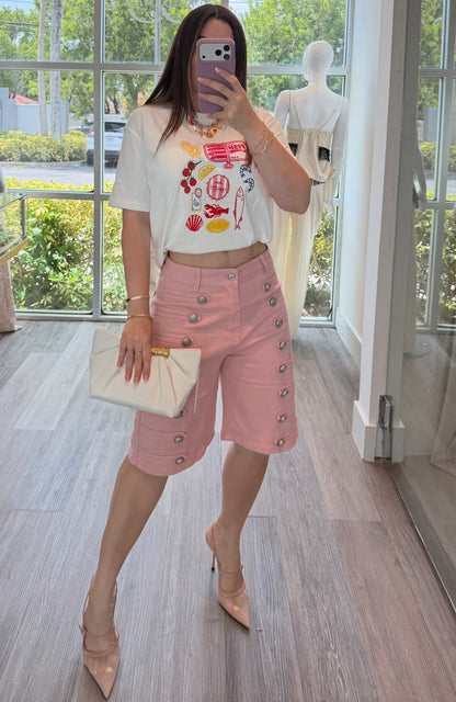 Napoleon pink bermuda