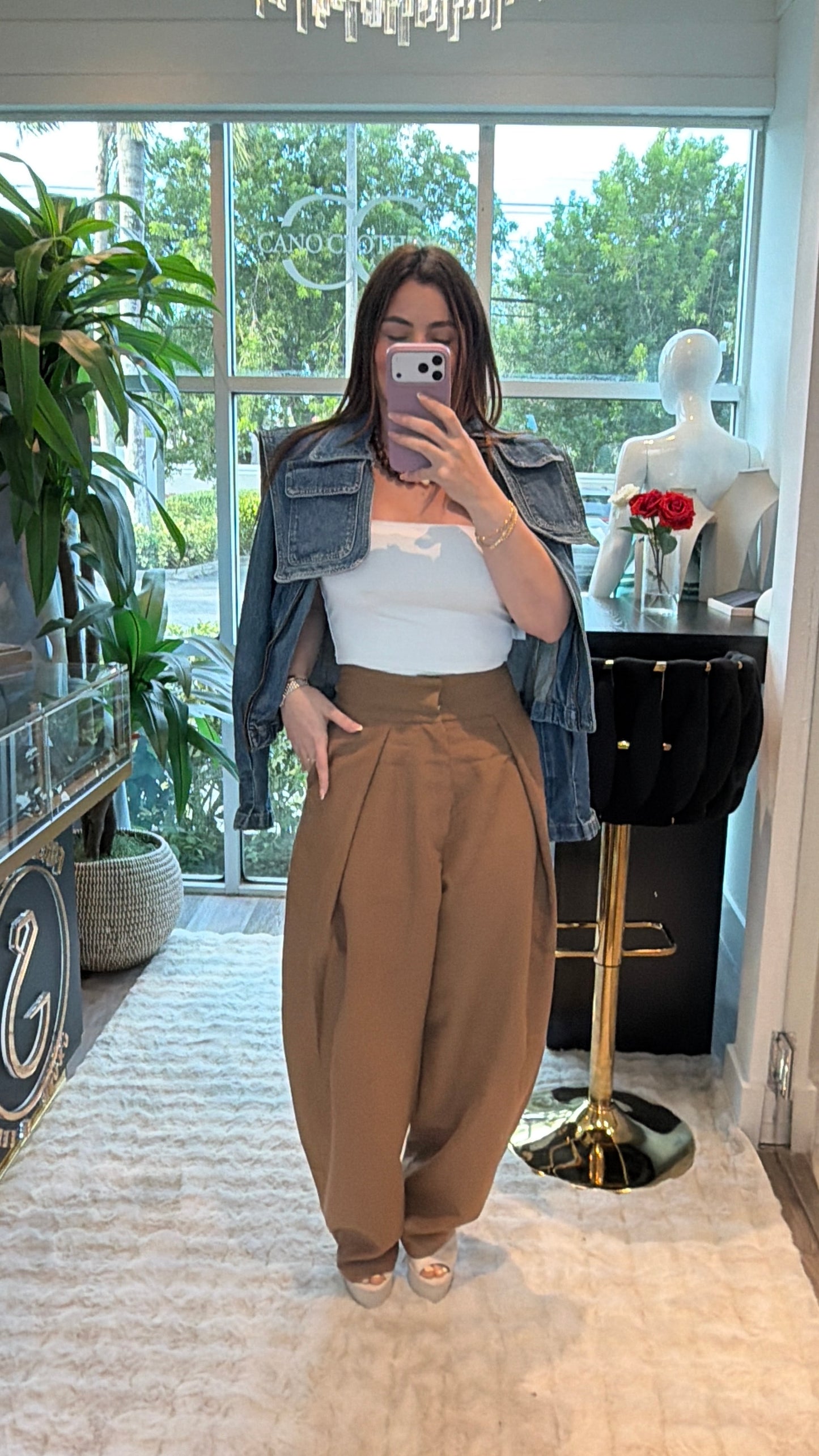 Brown pant