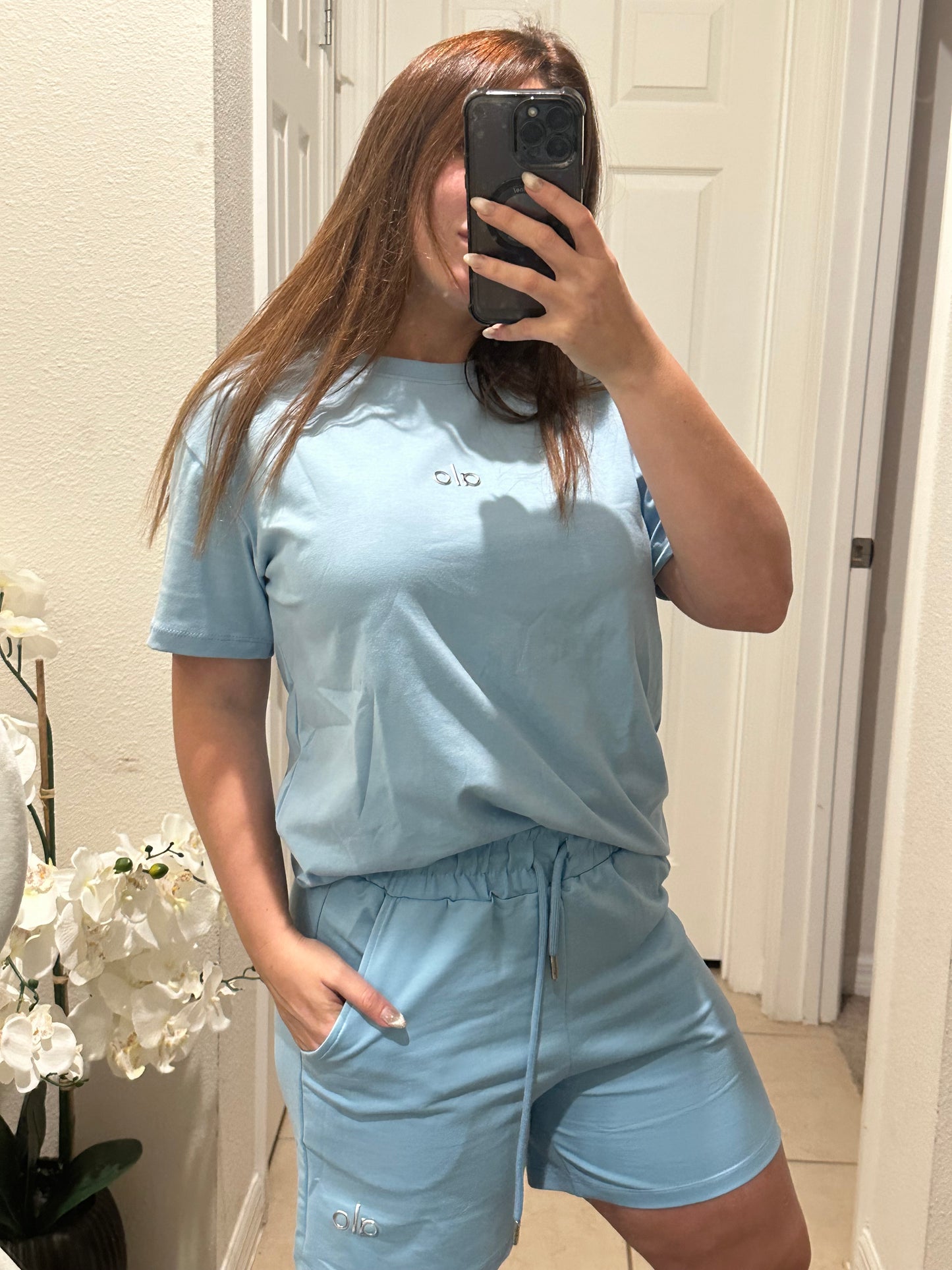 Short comfy set