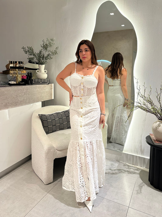 Paradise white set