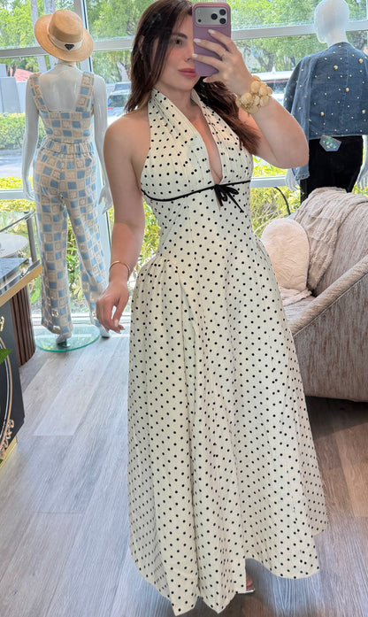 Micro polka dots Dress