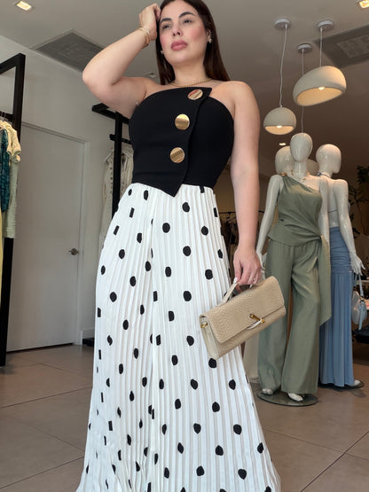 Jumpsuits Polka Dots