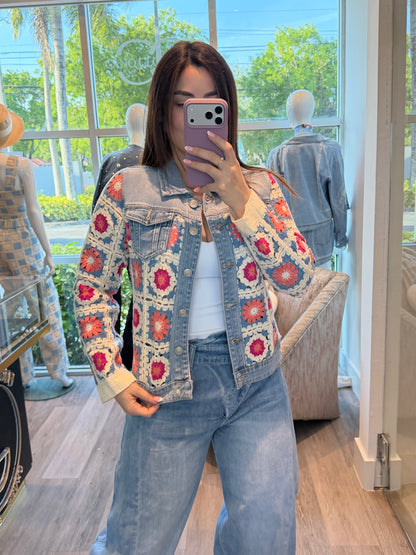 Crochet jacket