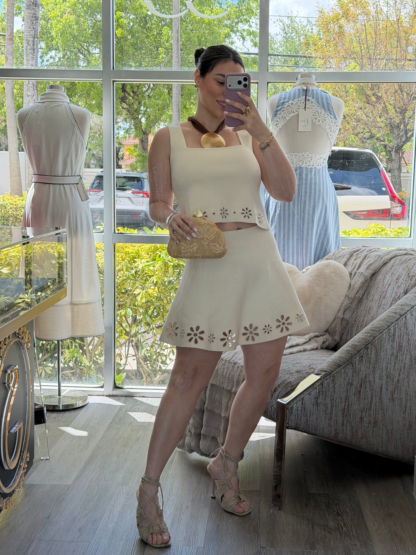 Skirt set