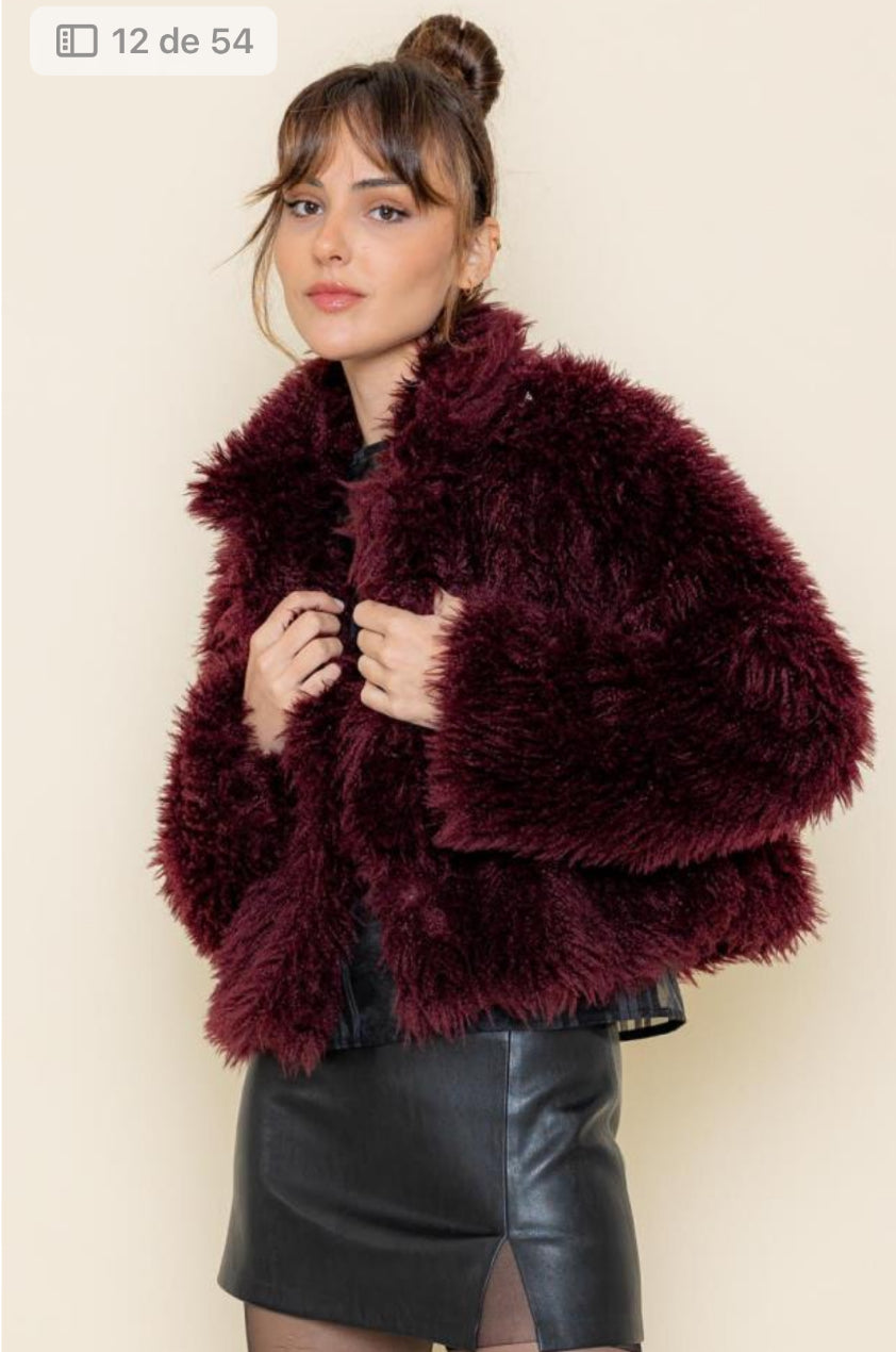 Burgundy Jacket Comfort