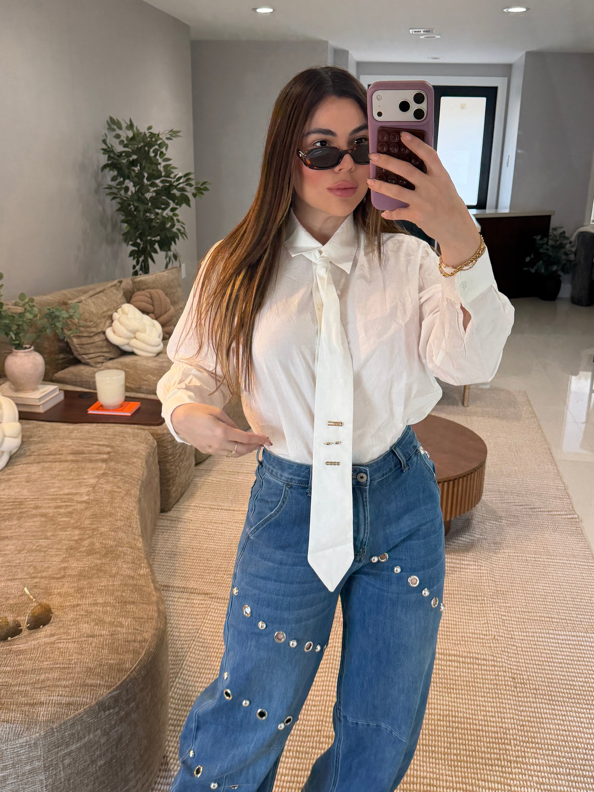 White boss shirt