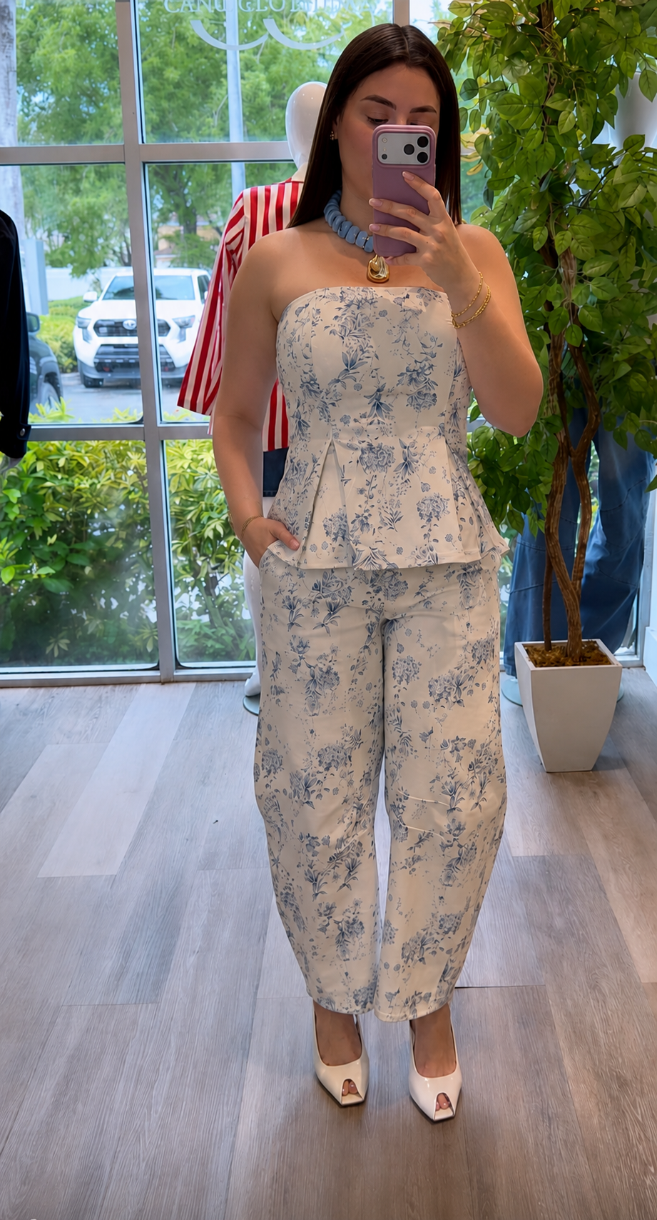 Blossom light blue set