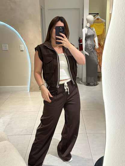 Brown Set two pieces