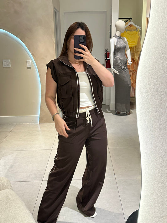Brown Set two pieces