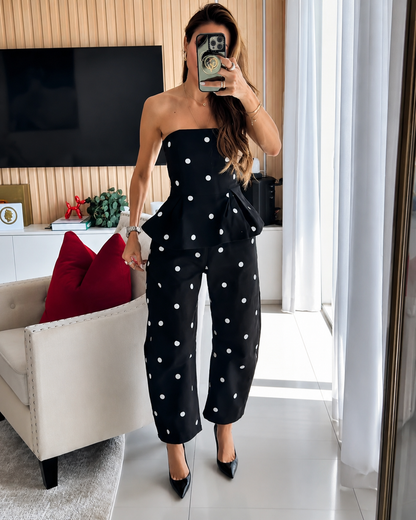 Polka dots set
