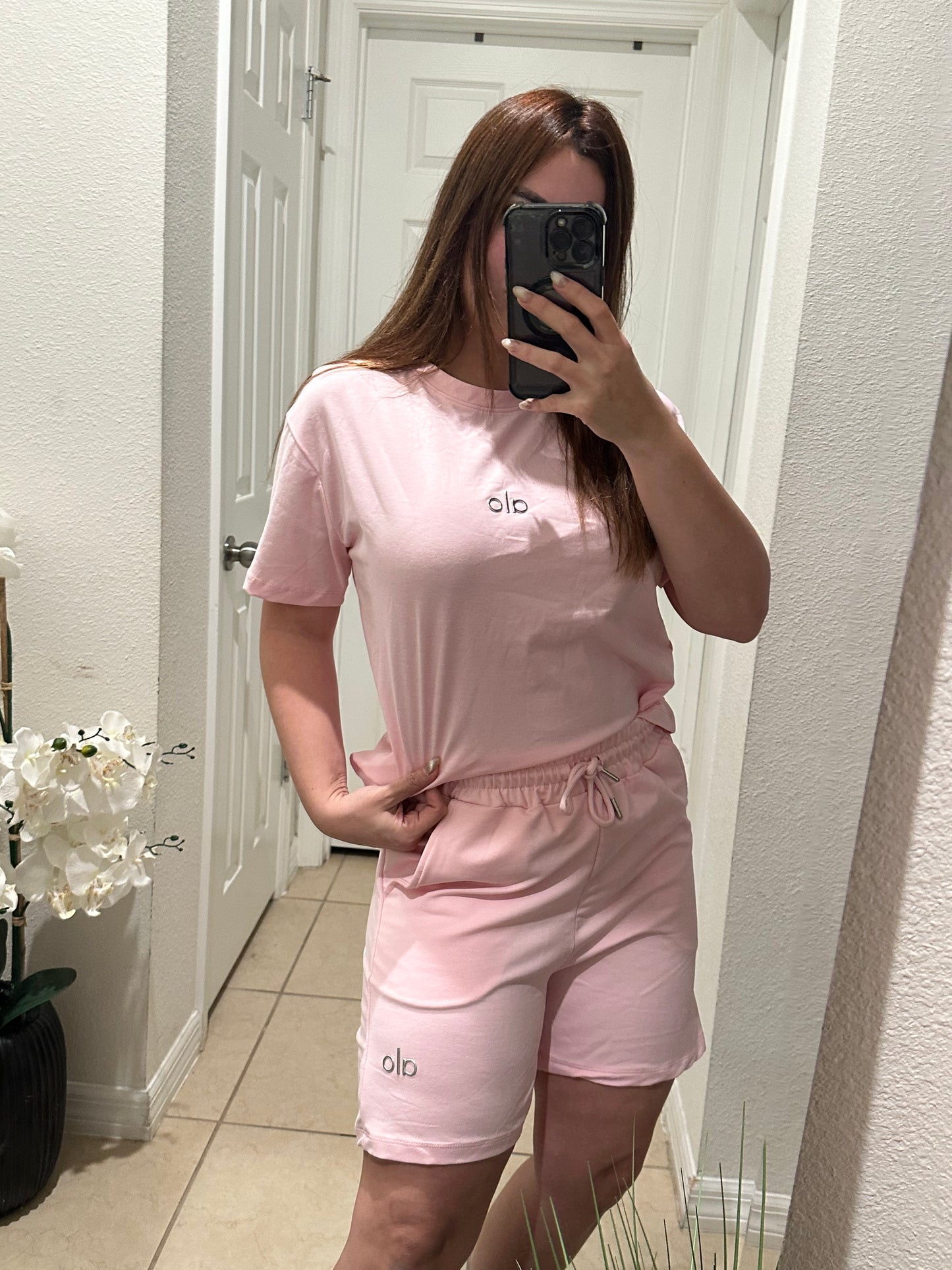 Short comfy set