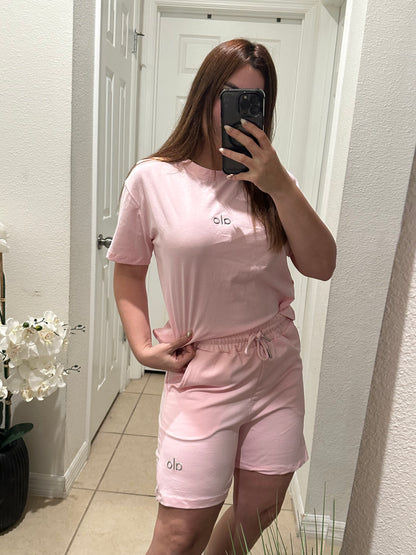 Short comfy set