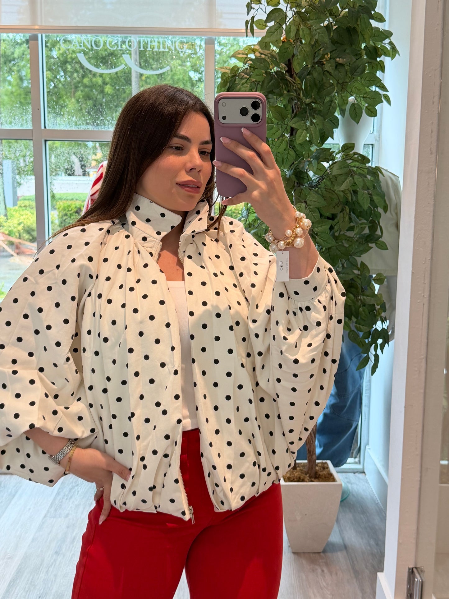 Polka jacket