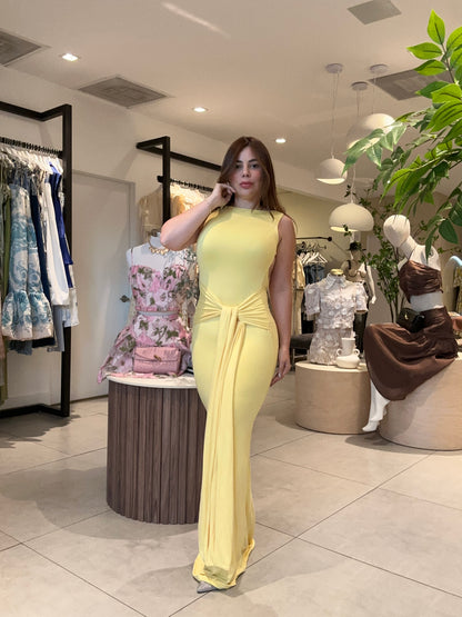 Yellow dress
