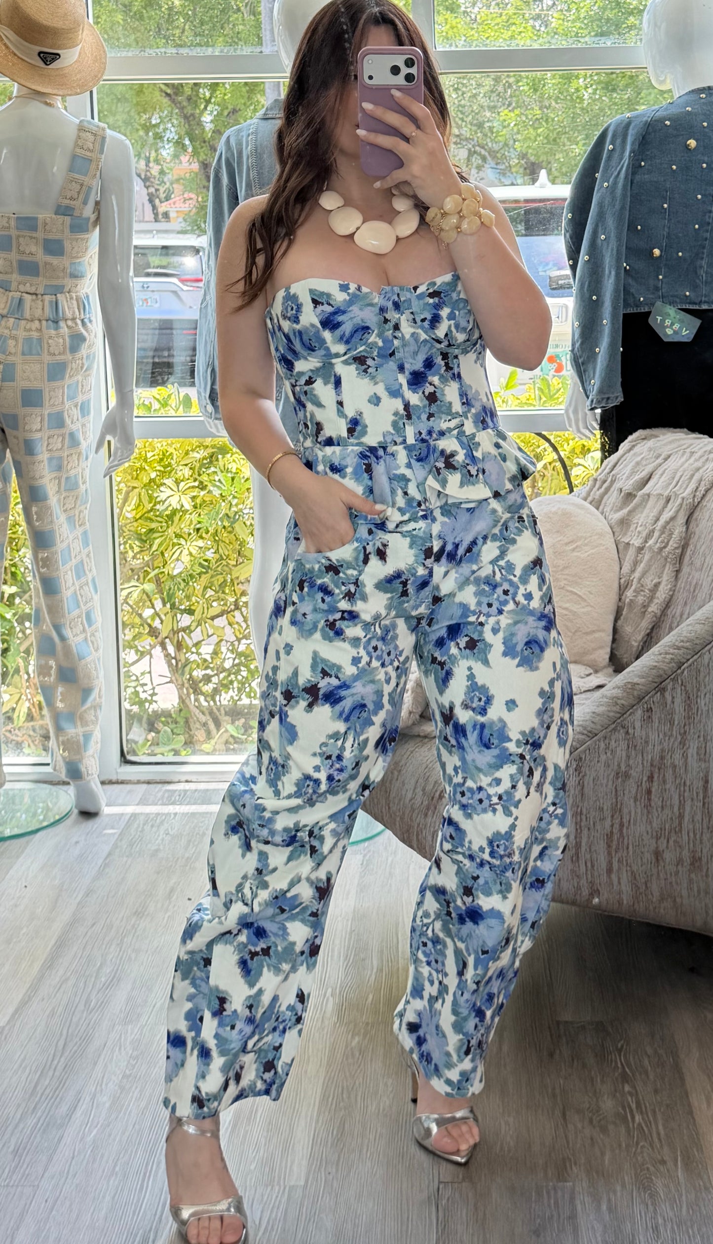 Olivia blue set