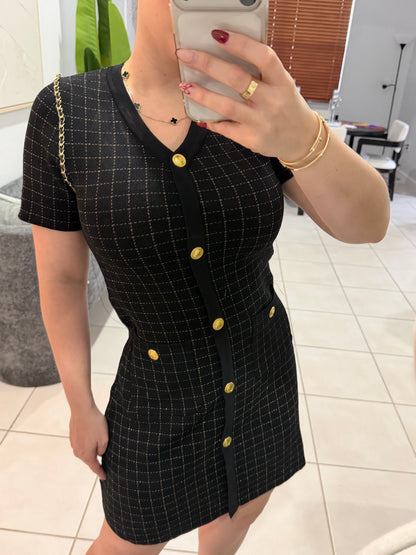 The black dress