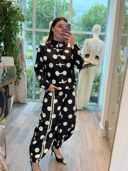Polka black set