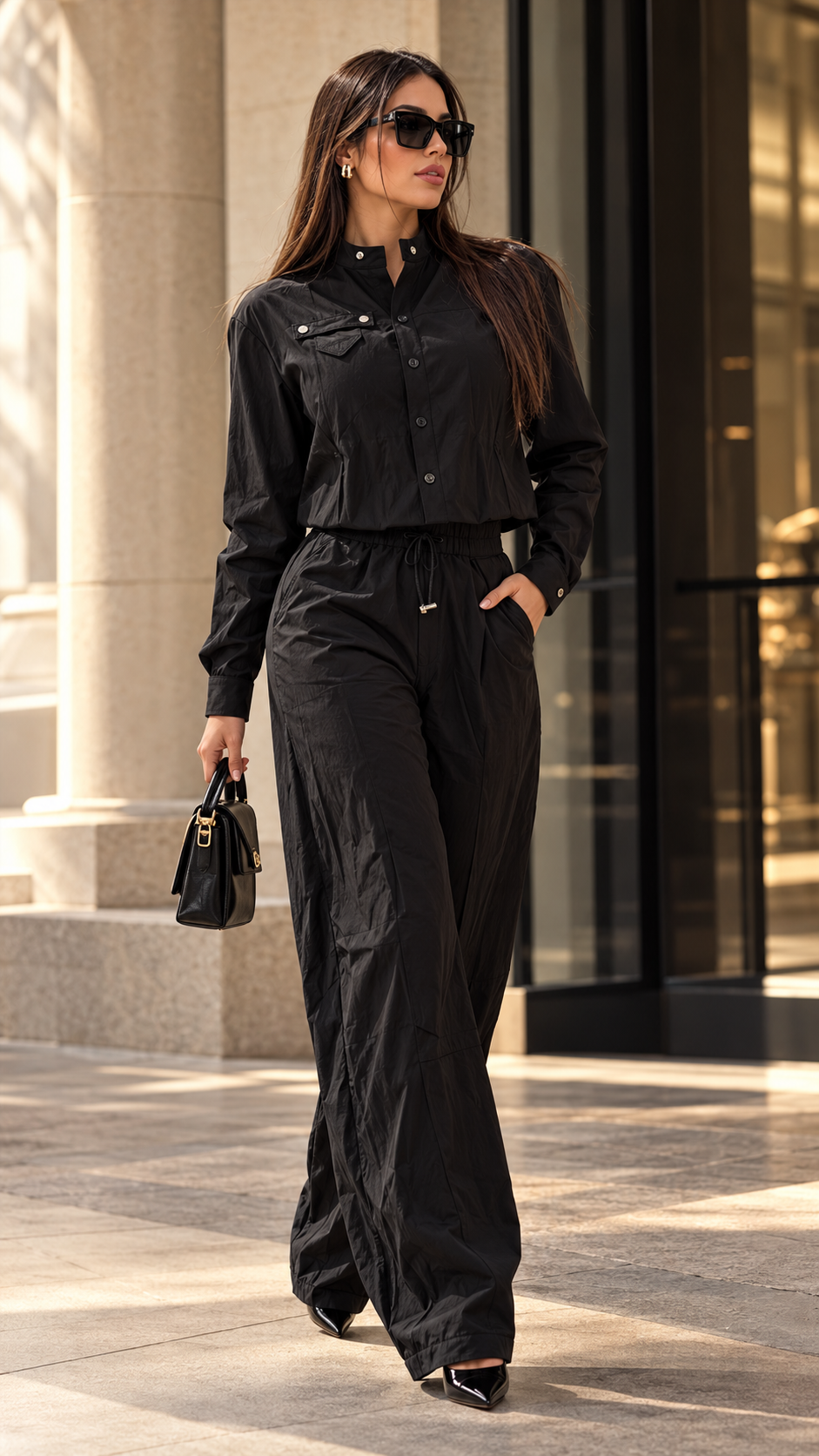 Black comfy set pra