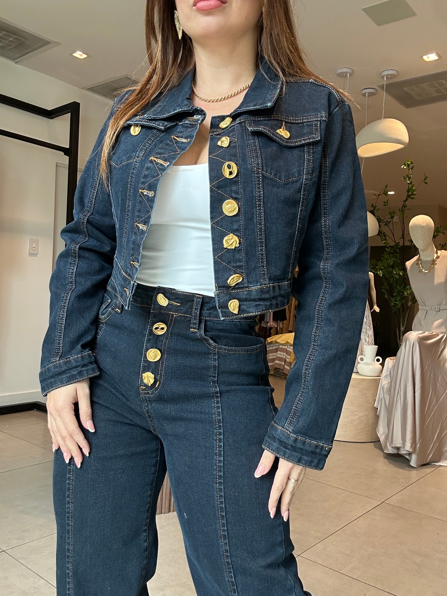 Ginna denim set