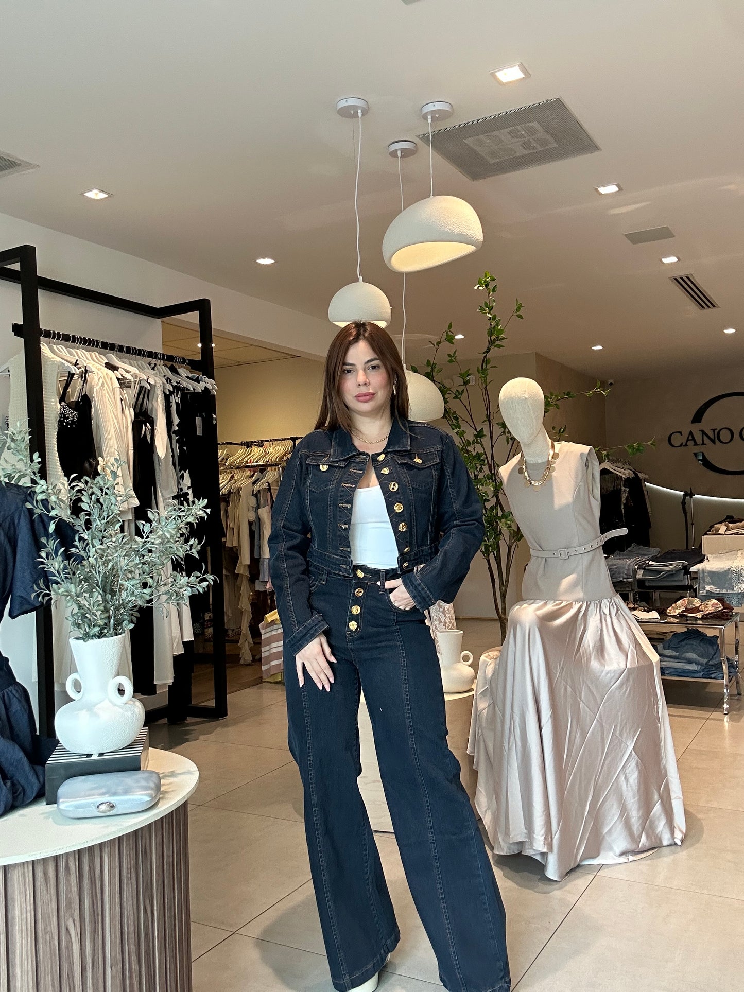 Ginna denim set