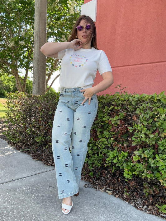 Denim jeans Chanel