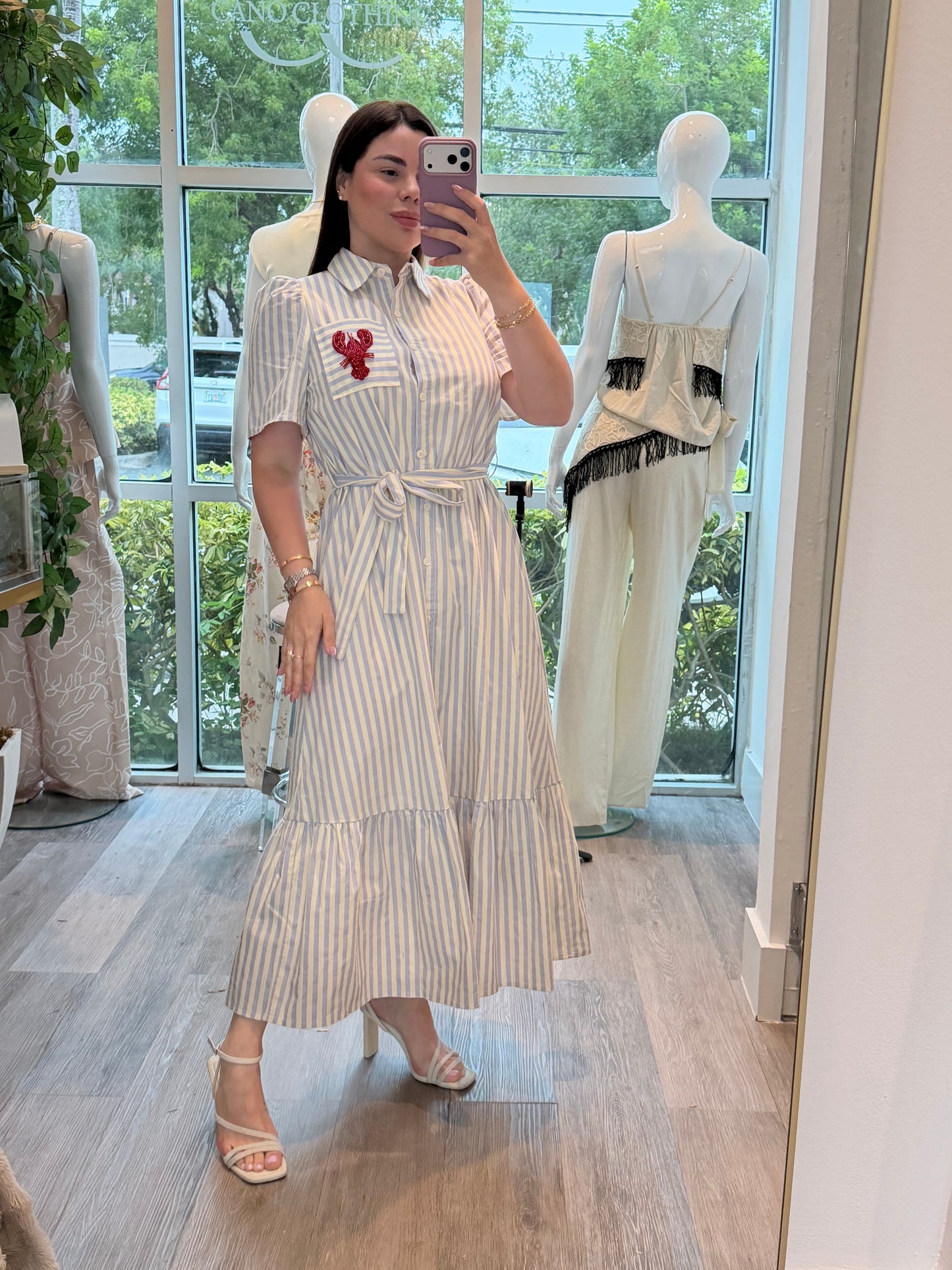 Lobster Maxi dress